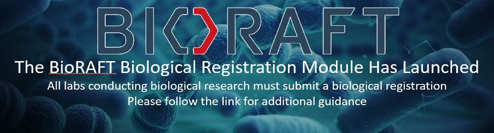BioRAFT Biological Registration Launch